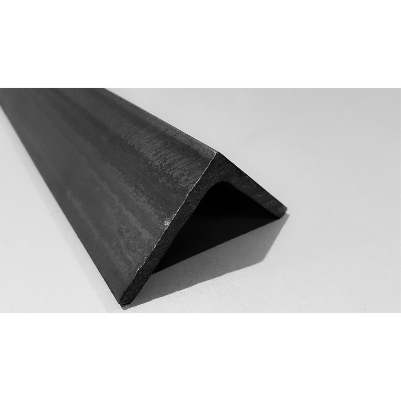 Cornière Acier Inégale 60x40mm - Épaisseur 5mm, Longueur 2m, S235JR - Pour Bricolage & Construction