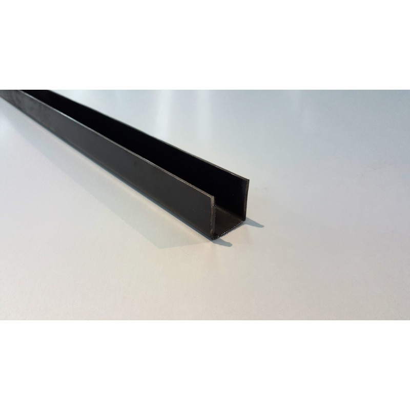 Profilé En U Aluminium 40x40x4 Mm – Longueur 1 Mètre, Finition Argent, Idéal Pour Bricolage Et Construction