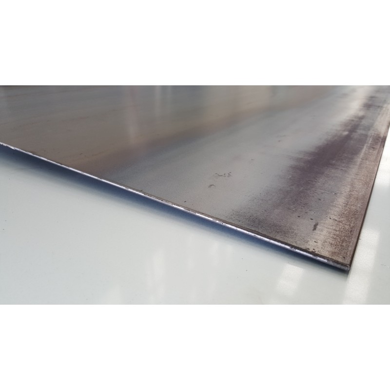 Tôle D'Acier Galvanisé 4mm 500x300 Mm - Qualité DX51D+Z275 Pour Bricolage Et Construction
