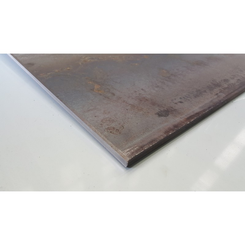 Tôle Acier 3mm 200x200mm S235JR - Surface Décapée - Pour Bricolage, Soudure, Réparation - Qualité Industrielle