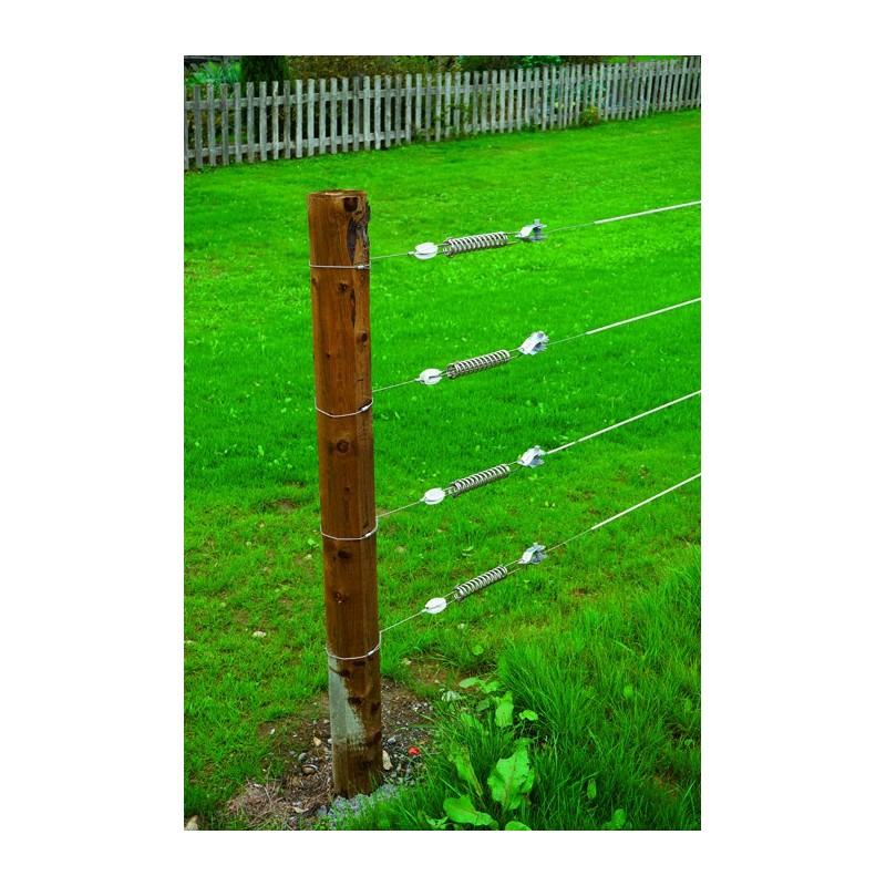 Lot De 6 Tendeurs De Câble Métallique - Outil De Serrage Pour Clôture Électrique, Jardin, Pratique - 12