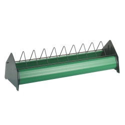MANGEOIRE en PVC vert robuste pour Poules 20 x 100 cm