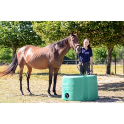 Bac de prairie antigel ISOBAR 250L pour chevaux et poneys - LA BUVETTE