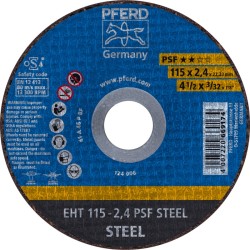 Lot De 100 Disques à Couper 7" X 1/16" X 7/8" Pour Métal - Meuleuse à Main, Acier, Inox