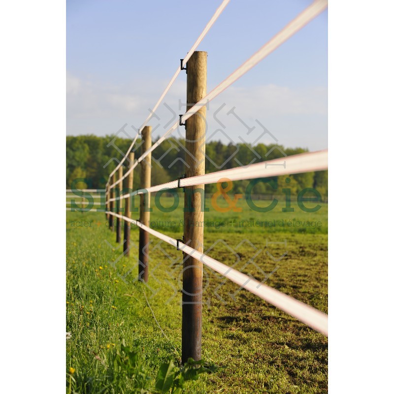 Lot De 10 Piquets Jardin Carrés Bois 30 Cm – Traités, 2,5 Cm D'épaisseur, Pour Tuteurer Plantes, Arbres - 4