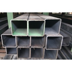 Tube Carré Acier 35x35x2 Mm - Longueur Au Choix 100 à 300 Cm - S235 Brut