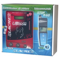 Electrificateur LACME UBISON 15000 + Télécommande Stop & Go